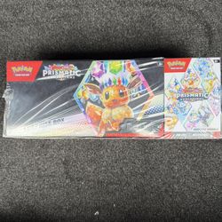 Pokemon Prismatic Surprise Box and Booster Bundle (2-Pack)