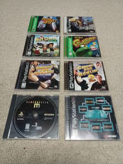 Playstation Video Games ( 8 games)