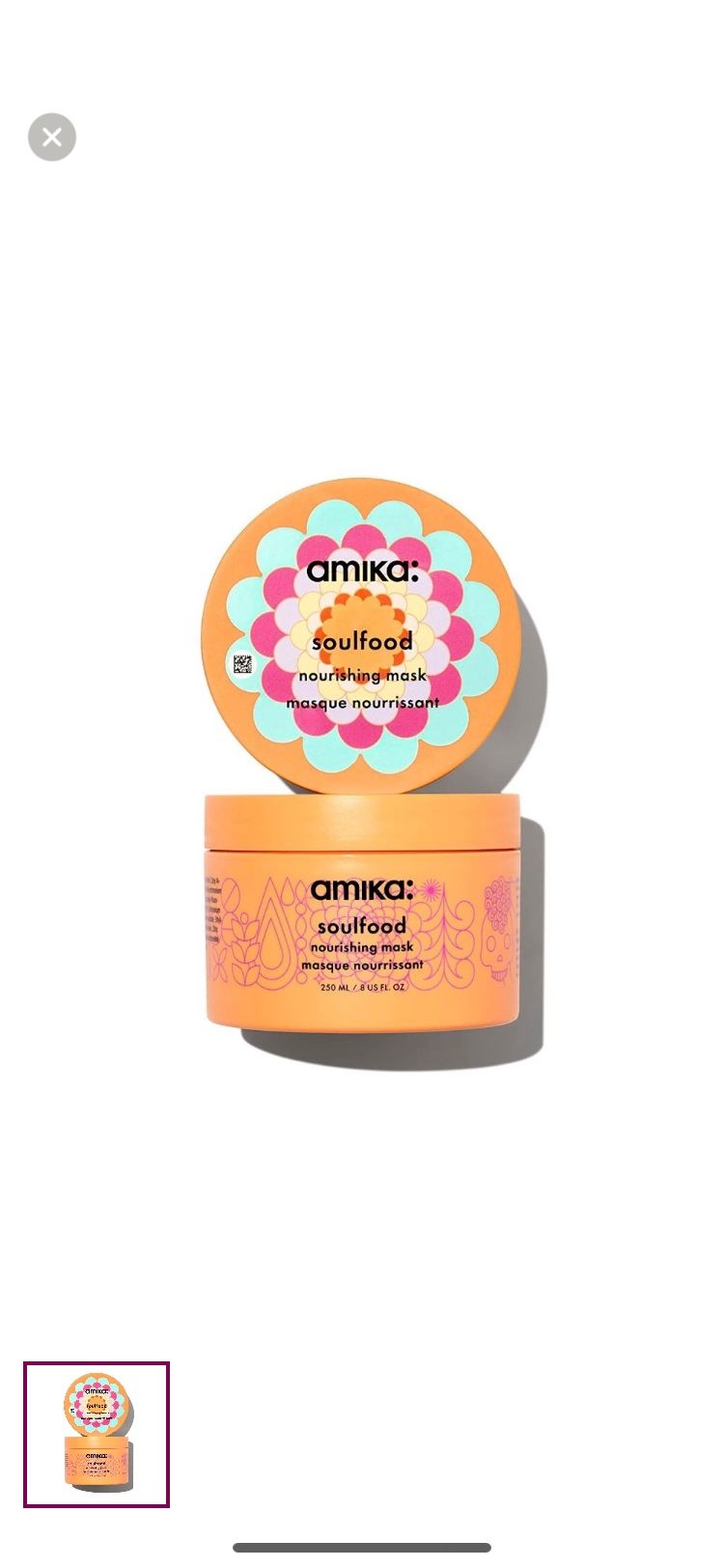 Amika soulfood Nourishing Hair Mask NEW!