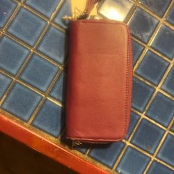 Clutch Purse Maroon 