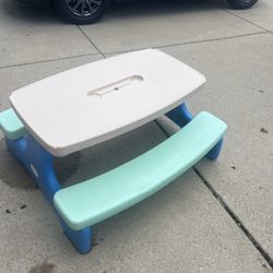 Toddler Picnic Table 