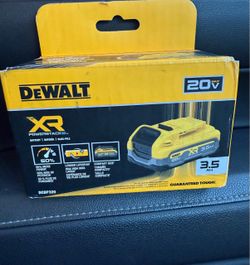 DEWALT 20V MAX XR POWERSTACK Lithium-Ion 3.5Ah Battery