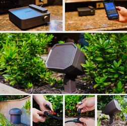 Volt 4.1 Outdoor Rock Speaker System - Ultimate All-Weather 4.1 Bluetooth Sound System 4 Rock Speakers & a Buried Subwoofer