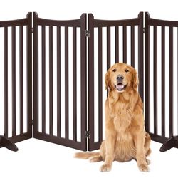 Espresso Four Piece Pet Gate 592642
