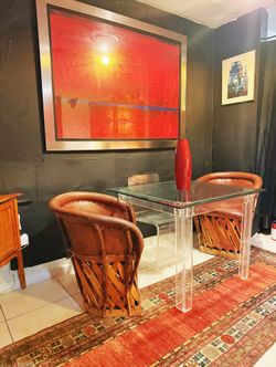 1970’s Lucite Dining / Game Table