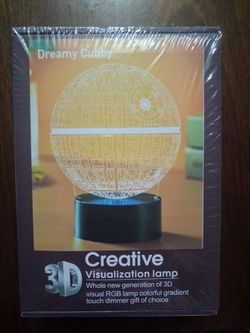 3D Illusion LED Night Light Lamp Star Wars