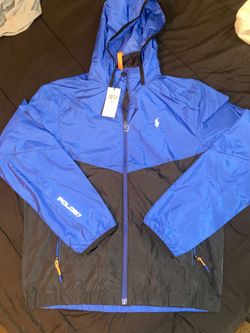 Ralph Lauren Polo Blue Windbreaker Medium 