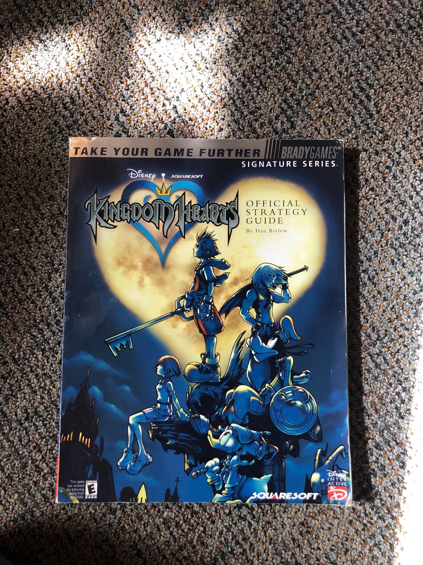 Kingdom Hearts 1 Brady Games Strategy Guide Disney Video Game
