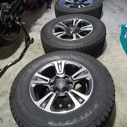 Toyota Tundra Rims Tacoma Wheels 4runner Sequoia Land Cruiser FJ Cruiser TRD Pro Style Rims 