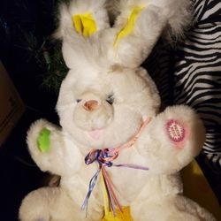 Giggling Easter Bunny Rabbit Plush