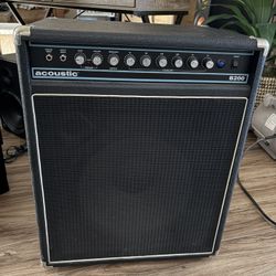 Acoustic B200 – 200W Bass Combo Amp (Great Condition)