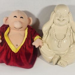 LOT OF 2 BUDDHA FIGURE COLLECTION