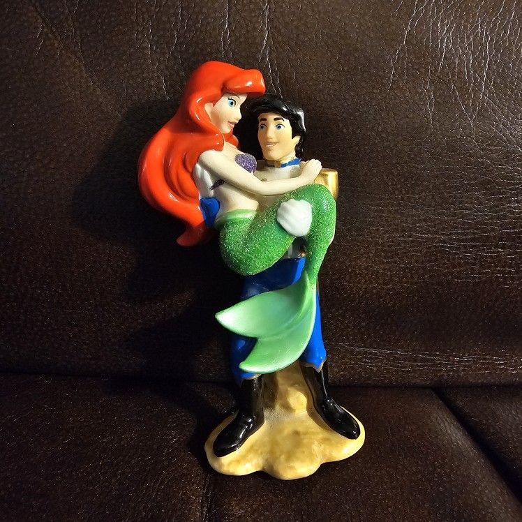 Disney Little Mermaid and Prince Eric Disney Park Exclusive Porcelain Figurine