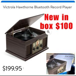 New In Box Bluetooth Record Player $100 Cash Only East Palmdale 