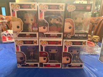 Stranger things Funko pop lot