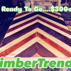 Custom Made Hand Crafted Table 