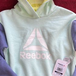 Reebok Hoodie Crop Top Sweater 6T