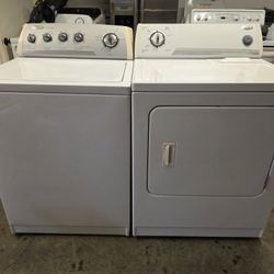 Whirlpool Top-Load Washer And Dryer Set 
