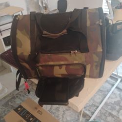 Cat Carrier Camo