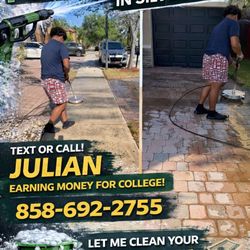 Driveway Power Washing 