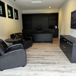 Dania Desk And Credenza 