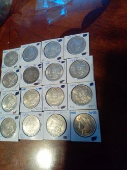 Silver dollars