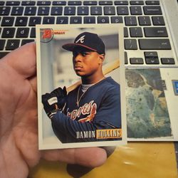 Damon Hollins Baseball Card