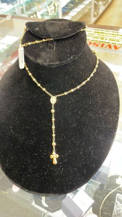 18k 7.4g rosary