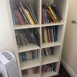 IKEA White Bookshelf (books Not Included)