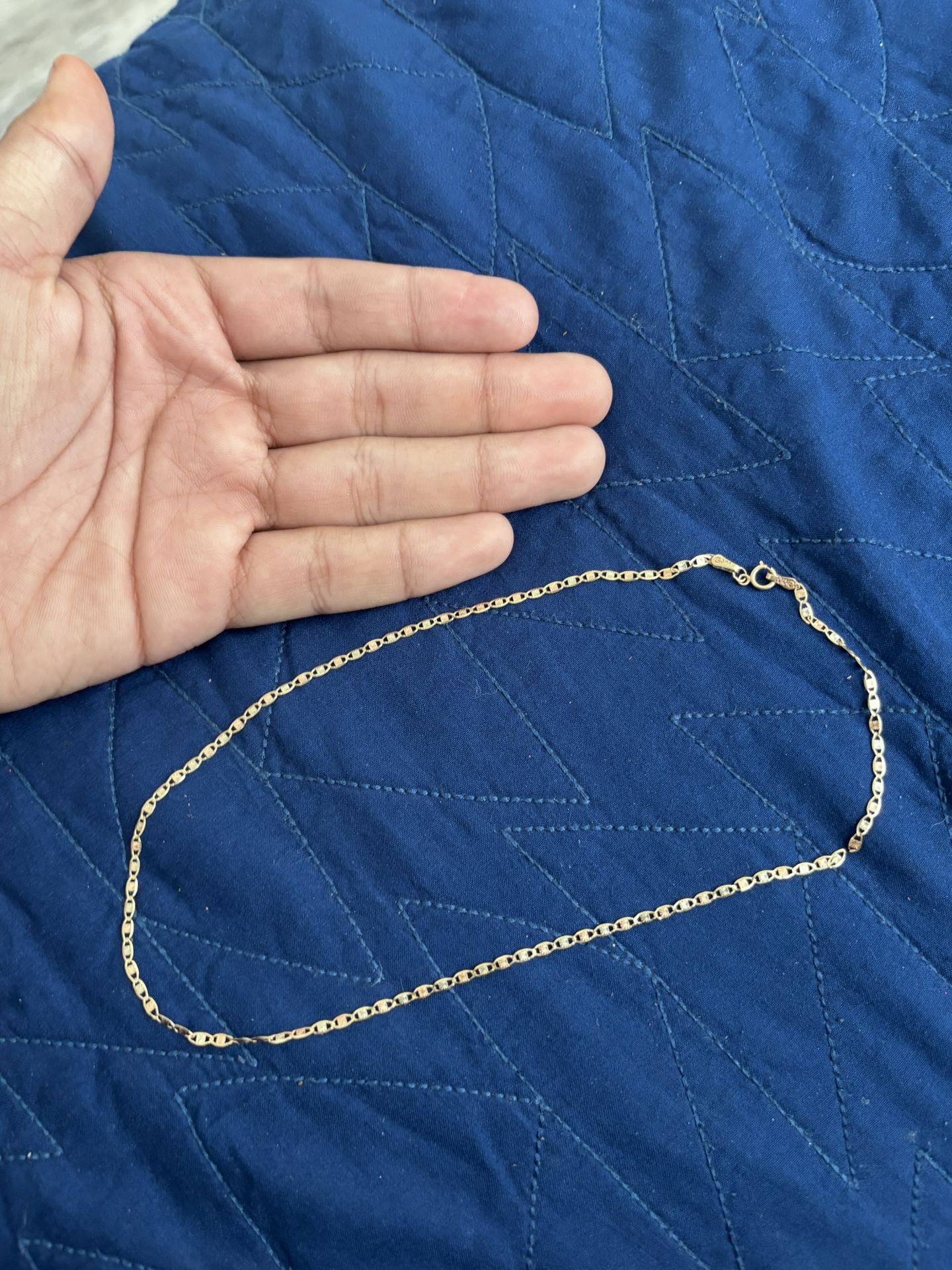 10K Solid Yellow Gold Chain