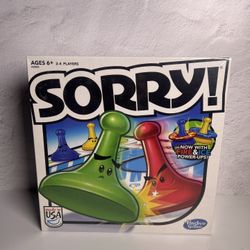 Sorry Board Game Complete 
