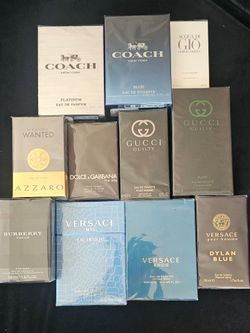 Variety of men's calogne *Individual Pricing*