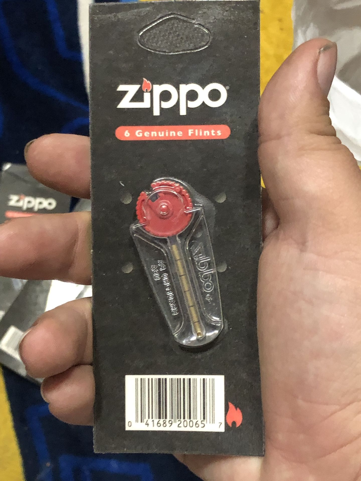 ZIPPO FLINTS WITH ZIPPO FLUID