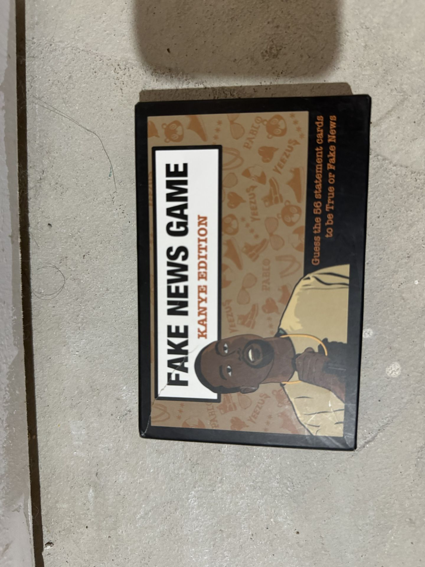 Kanye Fake News Card Game