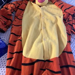 Tigger Adult Pajamas/Costume