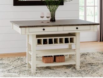 Bolanburg Counter Height Dining Table with Drawers