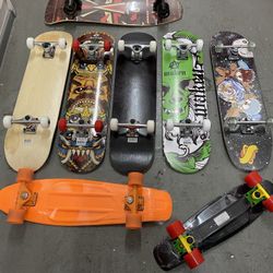 Trick And Cruiser Skateboard With Parts
