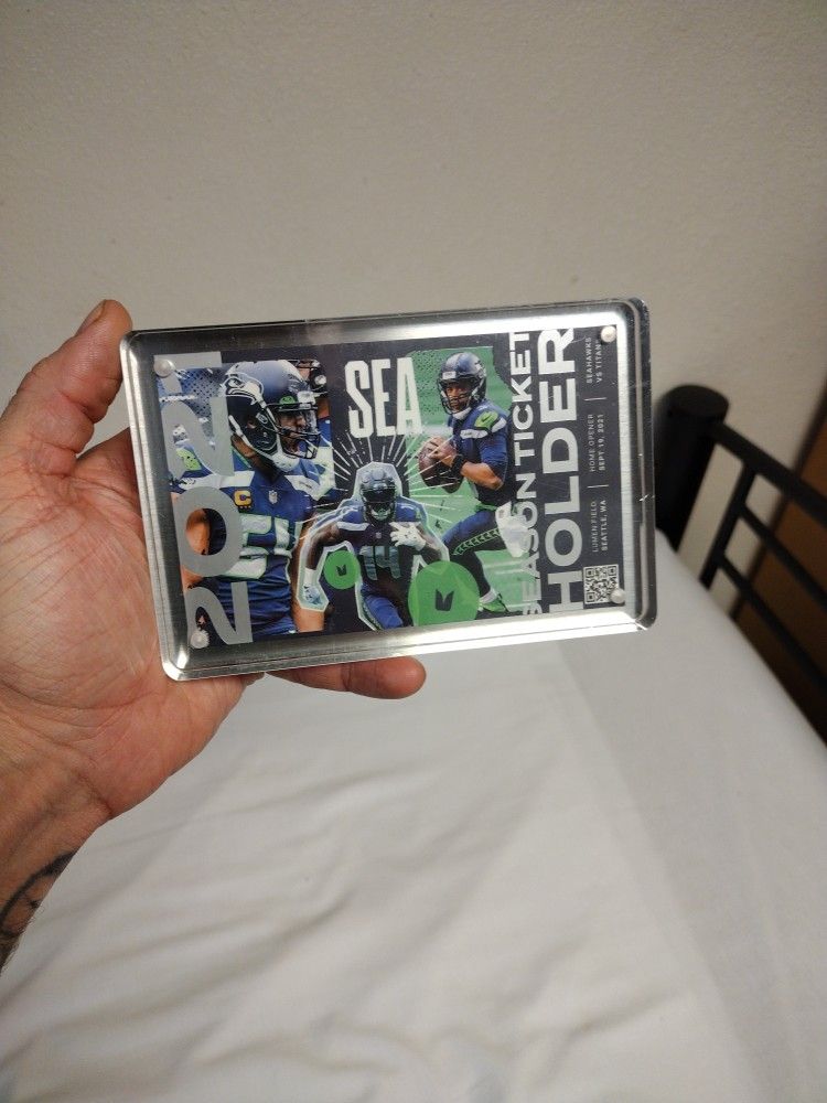 Seahawks Season Ticket Holder Plaque