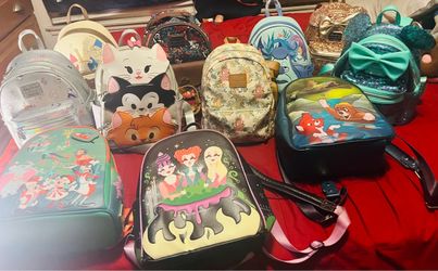 Walt Disney loungefly backpacks