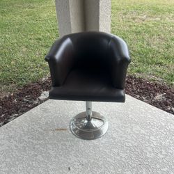 Adjustable Leather Spinning Chair