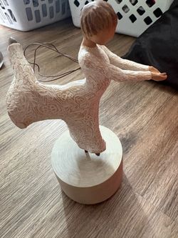 Willow Tree Dancing Figurine on Wood Base