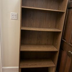 Brown Bookcase 