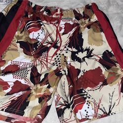 Vintage/Classy/floral/swimming Men's NIKE Swim Floral Lined Swim/ Board size XL