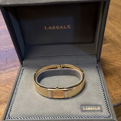 Womens Vintage LaSalle Bangle Bracelet Band