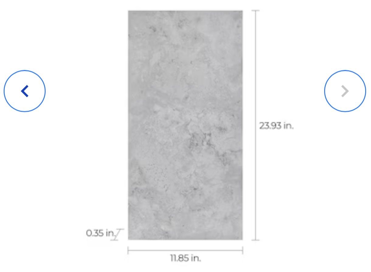 CELIMA 12”x24 “ City Gray Porcelain Tile - 3 Boxes