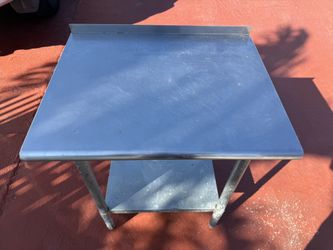 Commercial Stainless Steel Table 30x24 