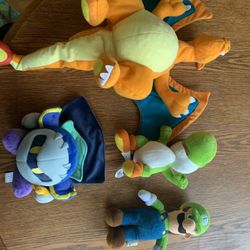 Licensed Nintendo Plush + Keychain Lot