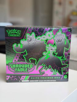 Pokemon Trading Card Game Scarlet & Violet 6.5 Shrouded Fable Elite Trainer Box