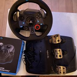 Logitech G29 Sterling Wheel And Logitech Shifter