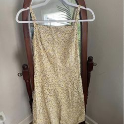 Yellow Floral Old Navy Dress